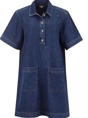 Blue Mountain Beatrix Denim Dress NWT